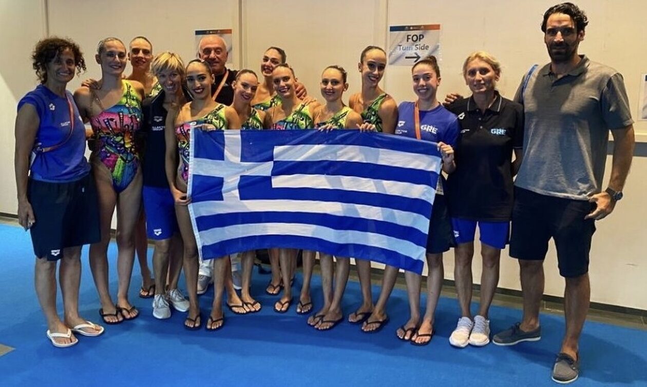 Παγκόσμιο Πρωτάθλημα Υγρού Στίβου: Πέμπτη στον κόσμο η Ελλάδα στο Τεχνικό Ομαδικό