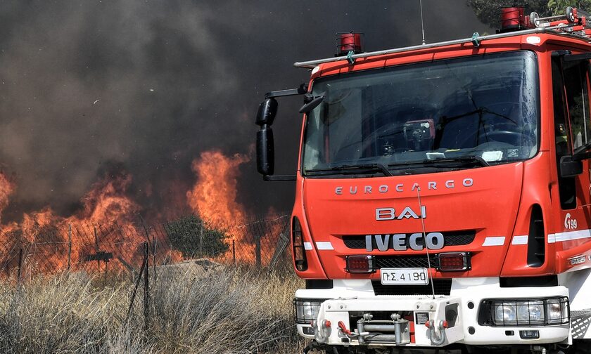 Σχηματάρι: Νέα φωτιά ξέσπασε σε αγροτική έκταση - Τέθηκε άμεσα υπό έλεγχο