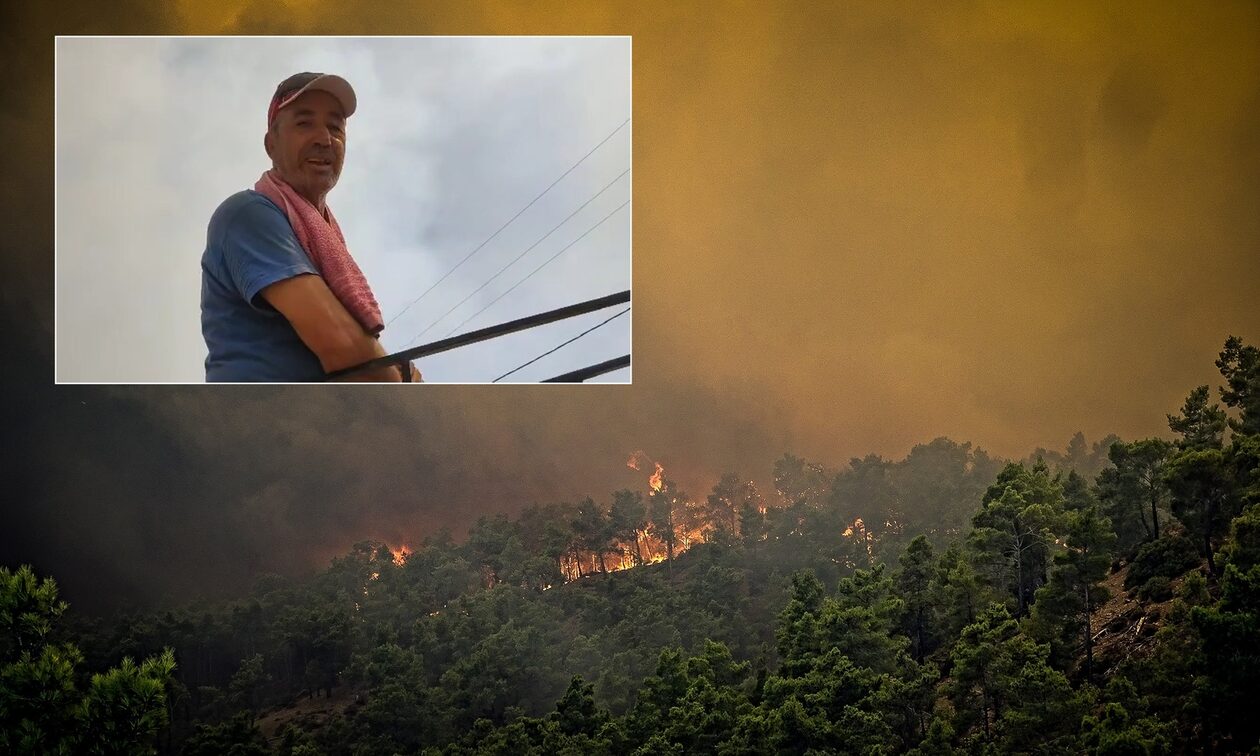 Φωτιά στη Ρόδο: «Τα μάτια μου καίνε» – Σοκαριστική μαρτυρία κατοίκου του Ασκληπιείου στο Newsbomb.gr