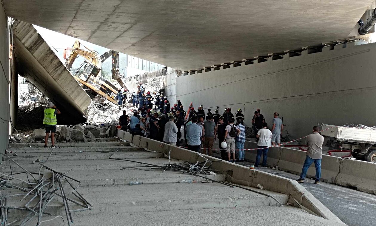Πάτρα: Ένας νεκρός μετά την κατάρρευση γέφυρας – Οκτώ τραυματίες διακομίσθηκαν σε νοσοκομεία
