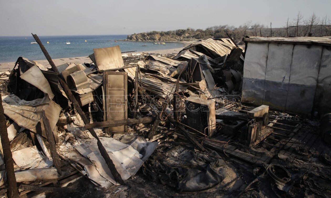 Το Newsbomb.gr στη Ρόδο: Συγκλονιστικές εικόνες από την καταστροφική πυρκαγιά