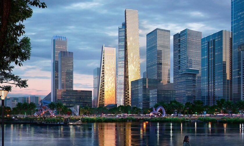 Το 2025 ξεκινούν οι εργασίες για τους ουρανοξύστες Qianhai Prisma Towers στη Σενζέν