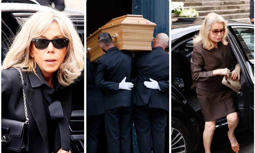 Το τελευταίο αντίο στην Τζέιν Μπίρκιν -  Από την Μπριζίτ Μακρόν μέχρι η Κατρίν Ντενέβ στη κηδεία της
