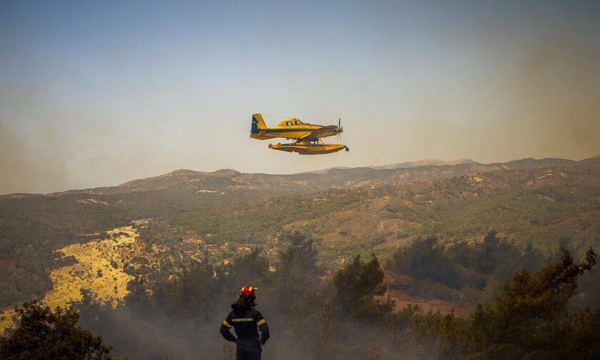 Πυροσβεστική: 63 δασικές πυρκαγιές το τελευταίο 24ωρο - Η κατάσταση σε Ρόδο, Εύβοια, Κέρκυρα, Αχαϊα