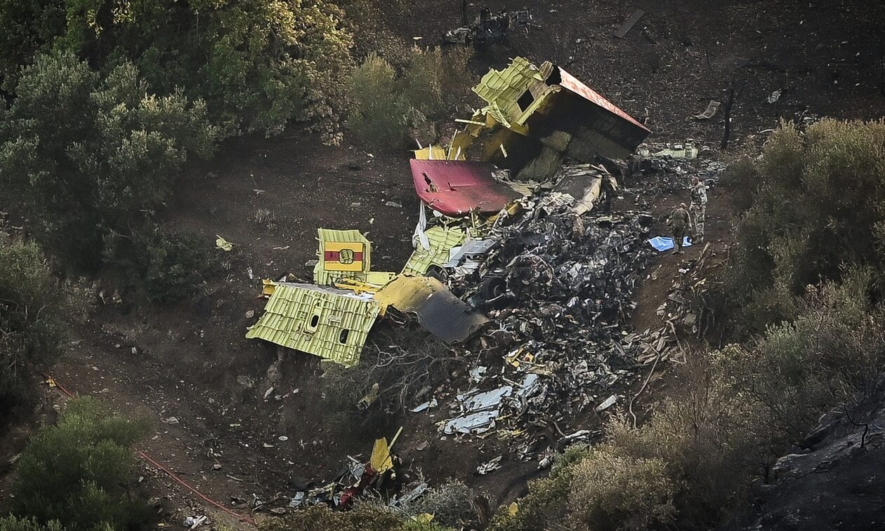 Πτώση Canadair σε Κάρυστο: Τα αίτια της τραγωδίας και η μοιραία ρίψη