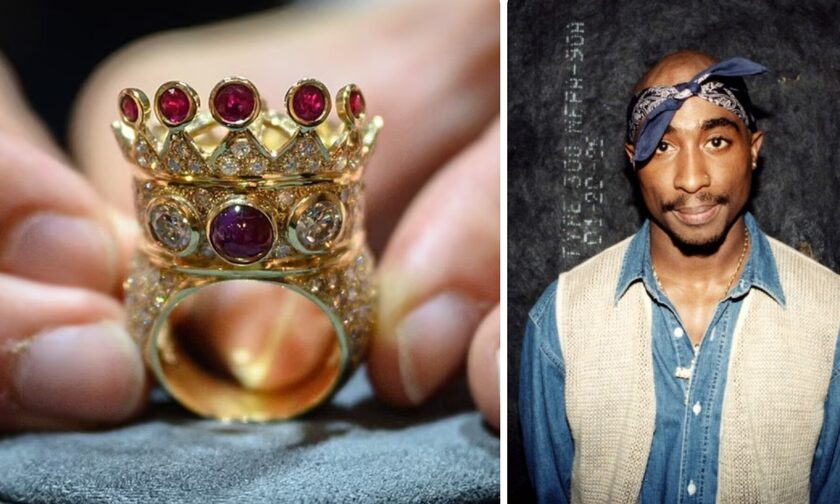 Τούπακ Σακούρ: Για 1 εκατ. δολλάρια πωλήθηκε το δαχτυλίδι που φορούσε πριν την δολοφονία του