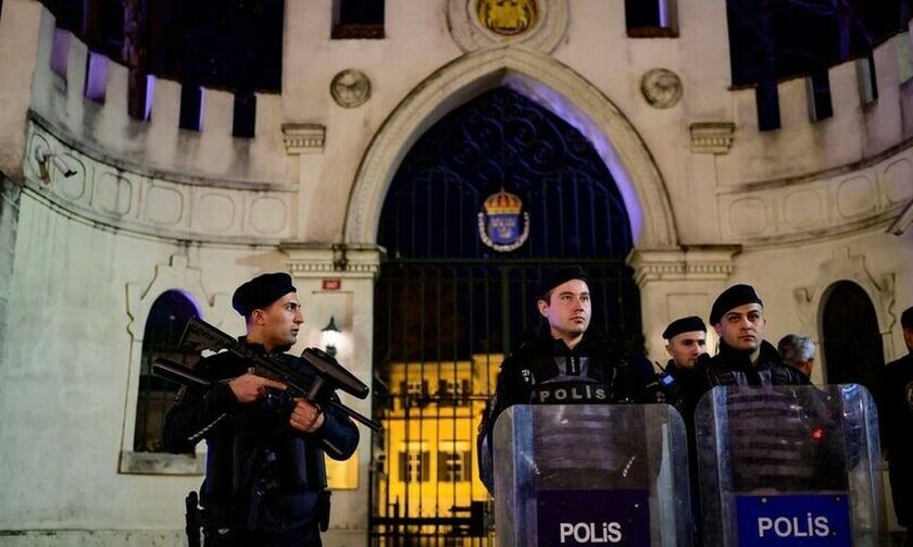 Τουρκία: Ψυχικά ασταθής ο δράστης της ένοπλης επίθεσης στο σουηδικό προξενείο