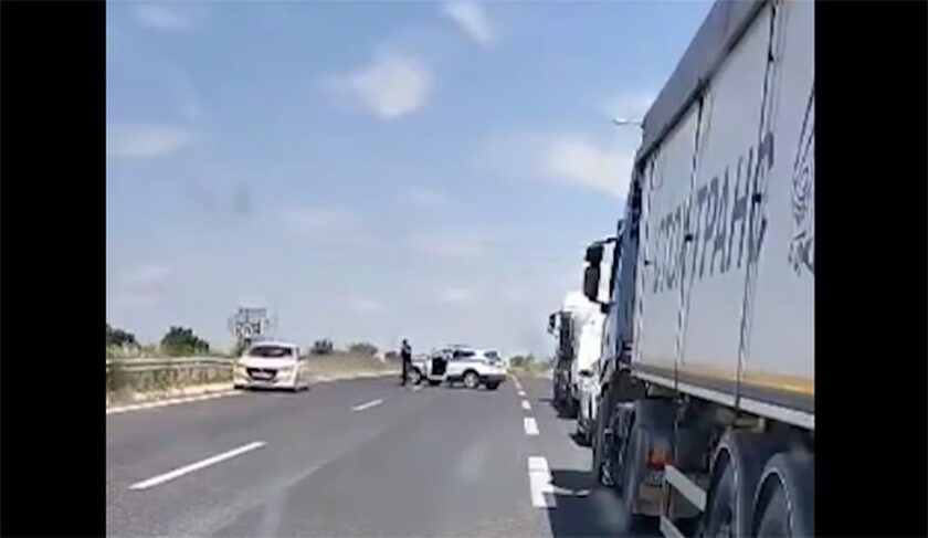 Βίντεο που κόβει την ανάσα: Διακινητής κινείται αντίθετα στην Εγνατία και«σπάει» το μπλόκο της ΕΛΑΣ