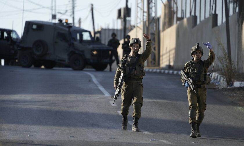 Ισραηλινοί στρατιώτες στη Δυτική Όχθη 