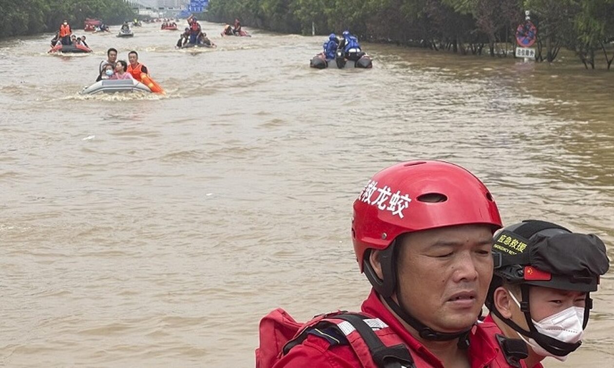 Κίνα: 147 νεκροί ή αγνοούμενοι σε φυσικές καταστροφές τον Ιούλιο  - Ιστορικού μεγέθους βροχοπτώσεις