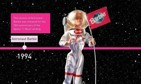 Οι Barbie-αστροναύτες σε έκθεση στο Smithsonian