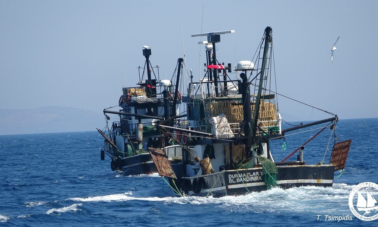 Iνστιτούτο Αρχιπέλαγος: Παράνομη αλιεία από τουρκικές μηχανότρατες στο Βορειοανατολικό Αιγαίο