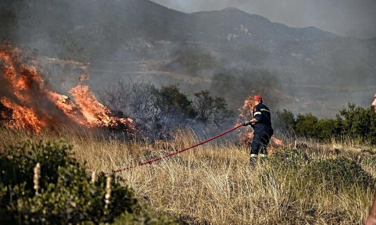 Τρίπολη: Συνελήφθη 29χρονος για τη φωτιά στην περιοχή Άγιος Βλάσης - Η πυρκαγιά έχει οριοθετηθεί