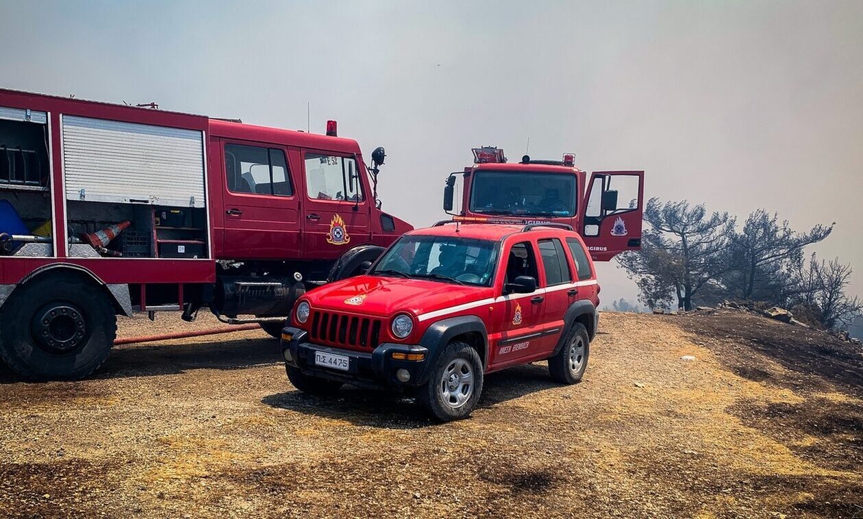 Πολύ υψηλός κίνδυνος πυρκαγιάς αύριο για την περιφέρεια Βορείου Αιγαίου