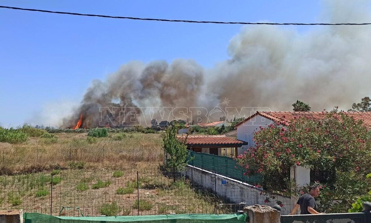 Φωτιά τώρα στον Μαραθώνα: Μήνυμα από το 112 για εκκένωση - Ισχυρές επίγειες και εναέριες δυνάμεις