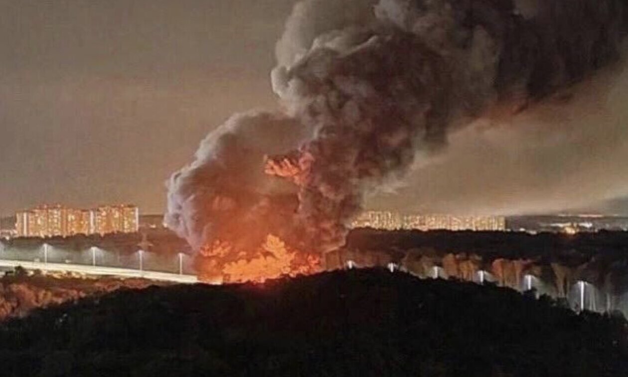 Ρωσία: Μεγάλη πυρκαγιά σε αποθήκη της Μόσχας