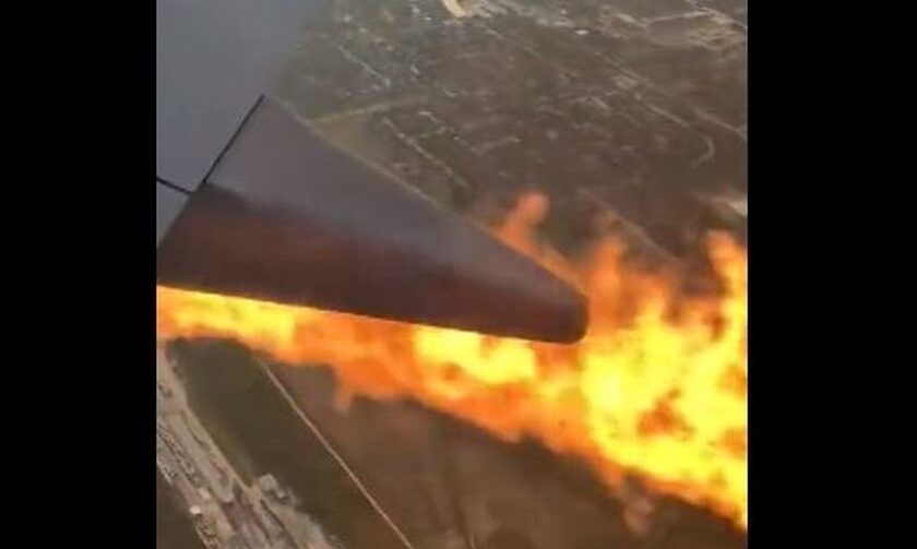 Τέξας: Τρόμος σε πτήση - Αεροπλάνο έπιασε φωτιά, αμέσως μετά την απογείωση (vid)