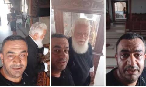 Κύπρος: Αντιδράσεις για βίντεο στη μονή του Αποστόλου Ανδρέα με άνδρα να χλευάζει τον ιερέα