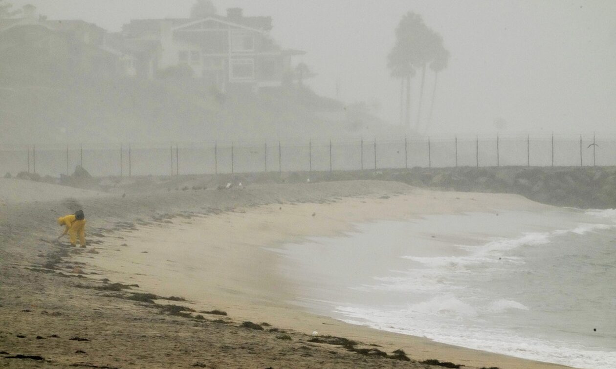 ΗΠΑ: Κίνδυνος ξαφνικών πλημμυρών στην Καλιφόρνια λόγω της τροπικής καταιγίδας Χίλαρι