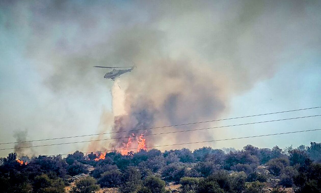 Φωτιά στην Κομοτηνή: Εκκενώνεται ο οικισμός Γρατινή - Μήνυμα από το 112