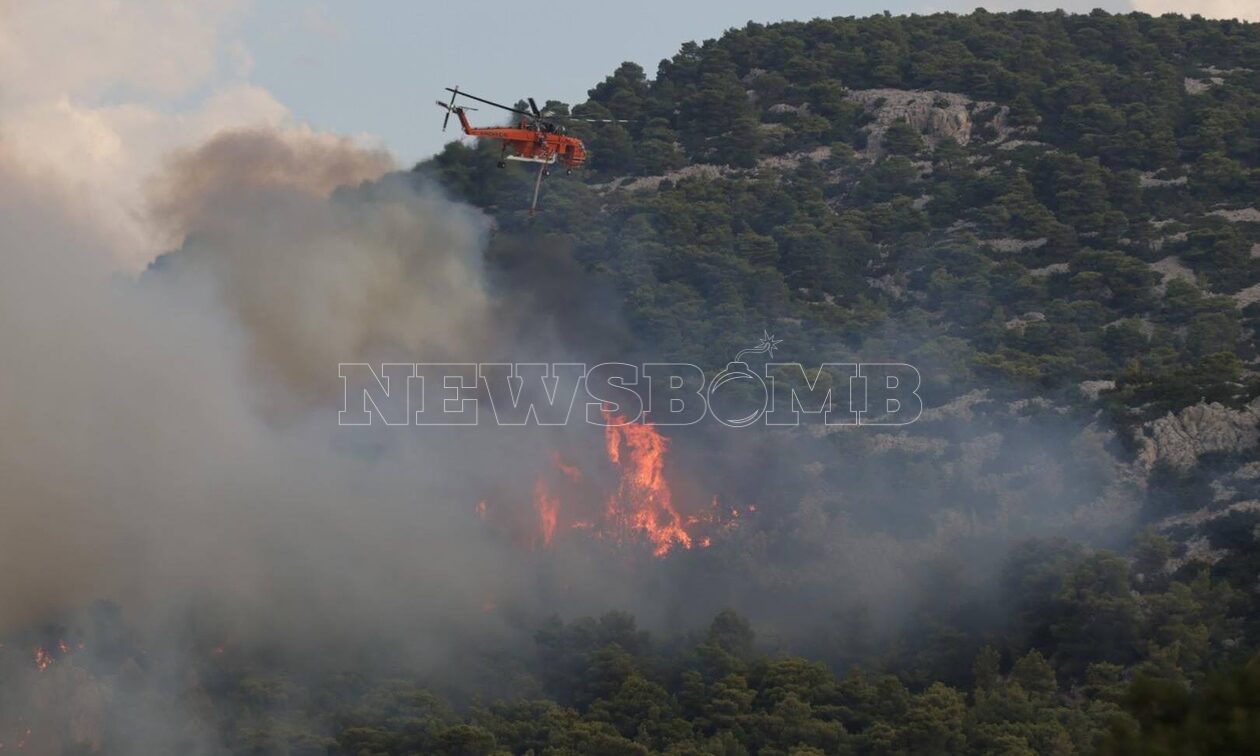 Φωτιές στην Ελλάδα: Διάσπαρτες εστίες στον Ασπρόπυργο - Δύσκολες ώρες στην Αλεξανδρούπολη