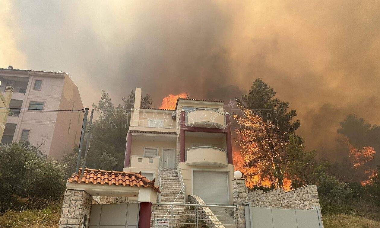 Φωτιά στην Πάρνηθα: Κραυγές αγωνίας - «Ποιος θα γλιτώσει το σπίτι του κόσμου εάν φύγει;»