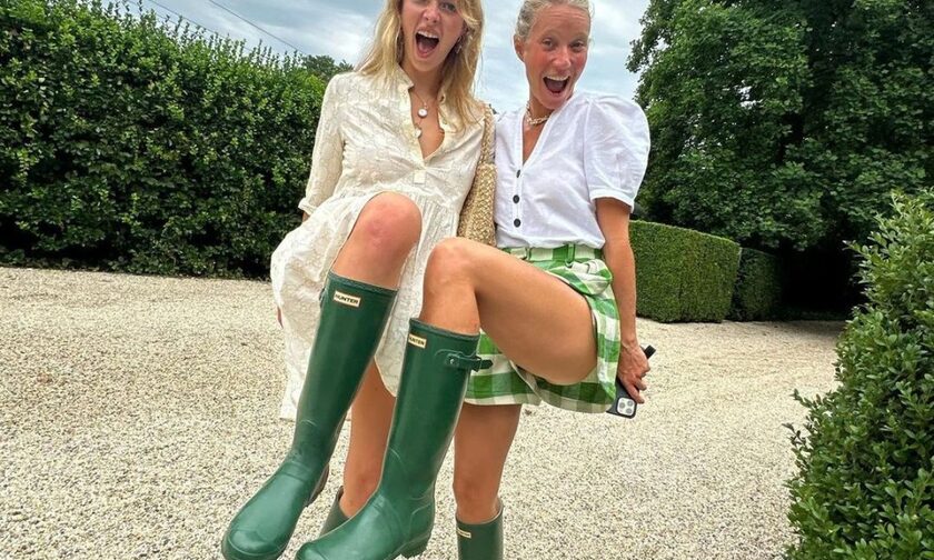 Gwyneth Paltrow: Ποζάρει σαν δίδυμη αδερφή με την19χρονη κόρη