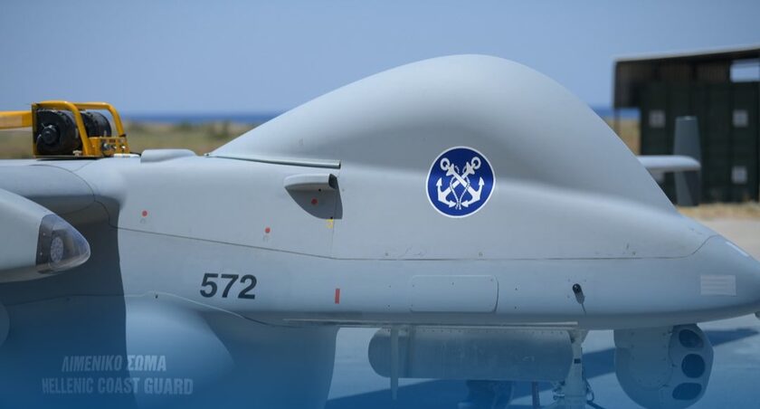 Drone του Λιμενικού κατέπεσε στη θάλασσα νότια της Κρήτης: Αγνωστη μέχρι στιγμής η αιτία