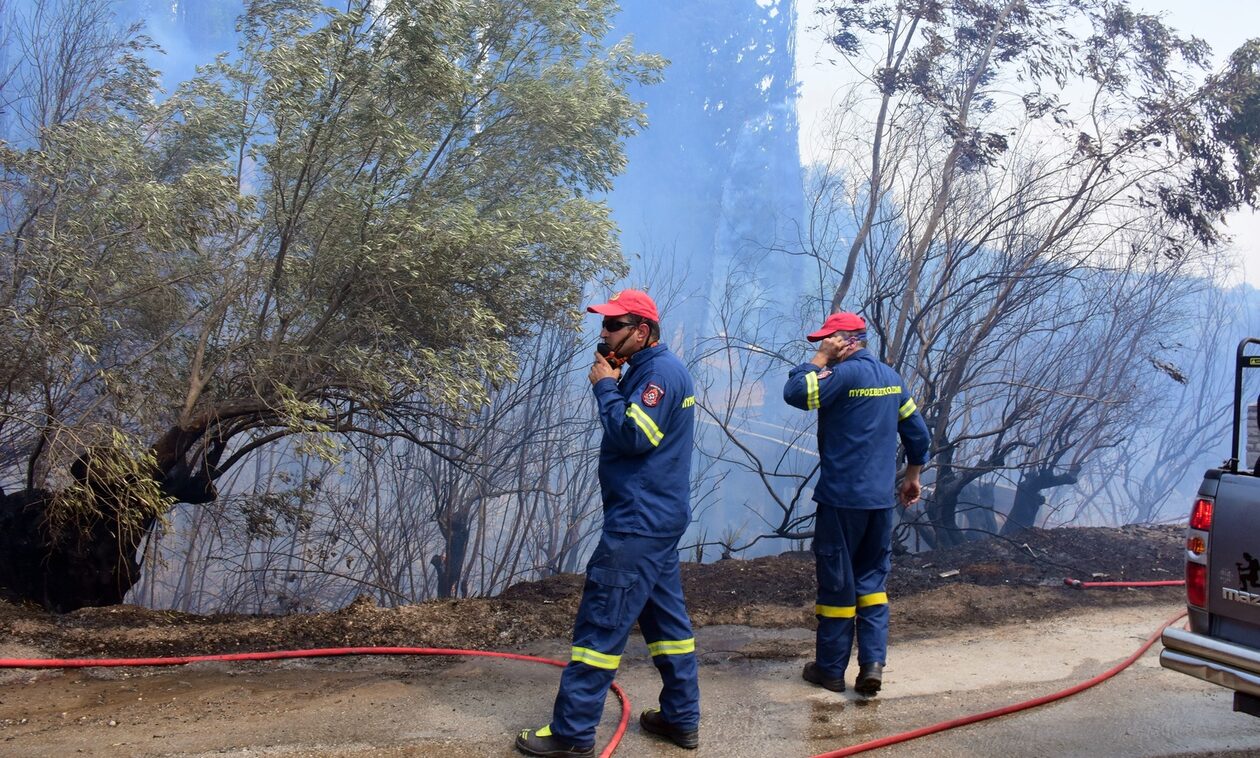 Χίος: Πυρκαγιά στα Καμπιά – Σε συναγερμό η Πυροσβεστική