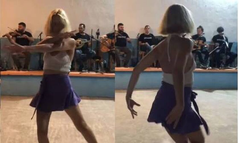 Τραϊάνα Ανανία στην Ικαρία: «Εδώ είναι πολύ ξενέρωτοι τελικά» - Το βίντεο με τον χορό της
