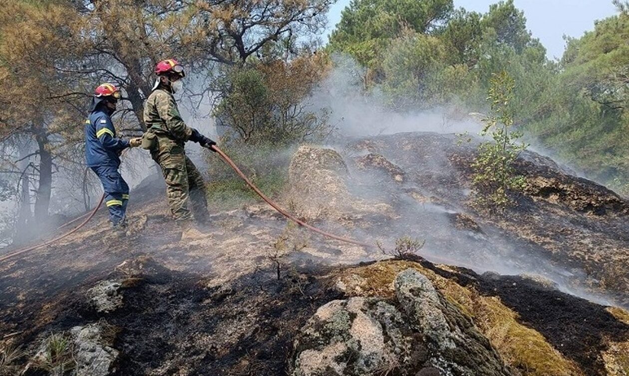 Ολονύκτια μάχη με τα μέτωπα της φωτιάς σε Έβρο και Άνδρο: Έκκληση για ενίσχυση δυνάμεων