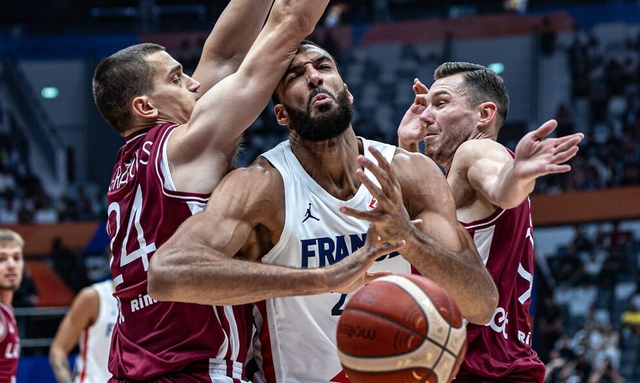Μουντομπάσκετ, 8ος όμιλος: Εκτός των «16» η Γαλλία, ήττα αποκλεισμός απ’ τη Λετονία