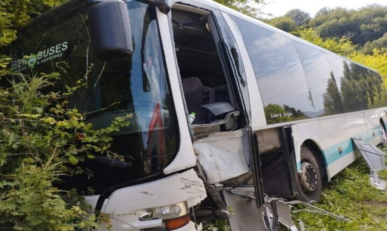 Σπάρτη: Λεωφορείο έπεσε σε χαντάκι