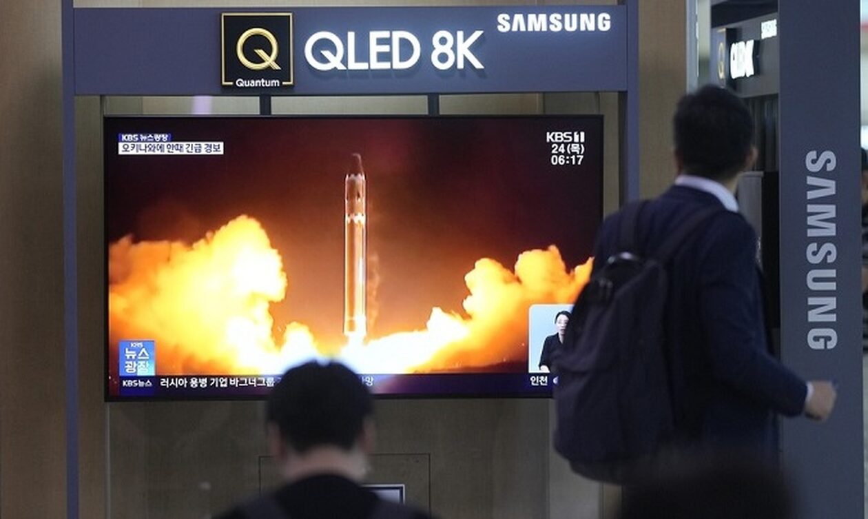 Βαλλιστικό πύραυλο εκτόξευσε η Βόρεια Κορέα: Απάντηση σε αμερικανικές ασκήσεις