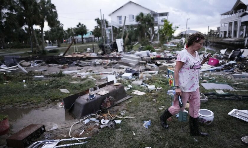 Tεράστιες καταστροφές προκάλεσε ο τυφώνας «Ιδαλία»