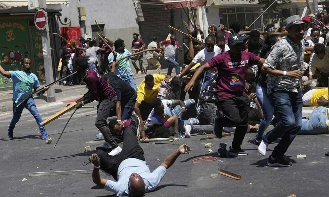 Ισραήλ: Δεκάδες τραυματίες σε επεισόδια μεταξύ υποστηρικτών και αντιπάλων της κυβέρνησης Ερυθραίας