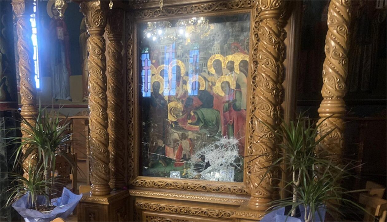 Αλεξάνδρεια: Ιερόσυλοι διέρρηξαν το Ναό της Παναγίας - Έκλεψαν τάματα από την Εικόνα της Μεγαλόχαρης