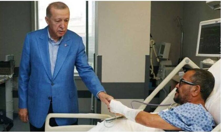 Αλί Σαμπαντζί: Ο Ερντογάν είδε στο νοσοκομείο τον Τούρκο επιχειρηματία που τραυματίστηκε στη Λέρο