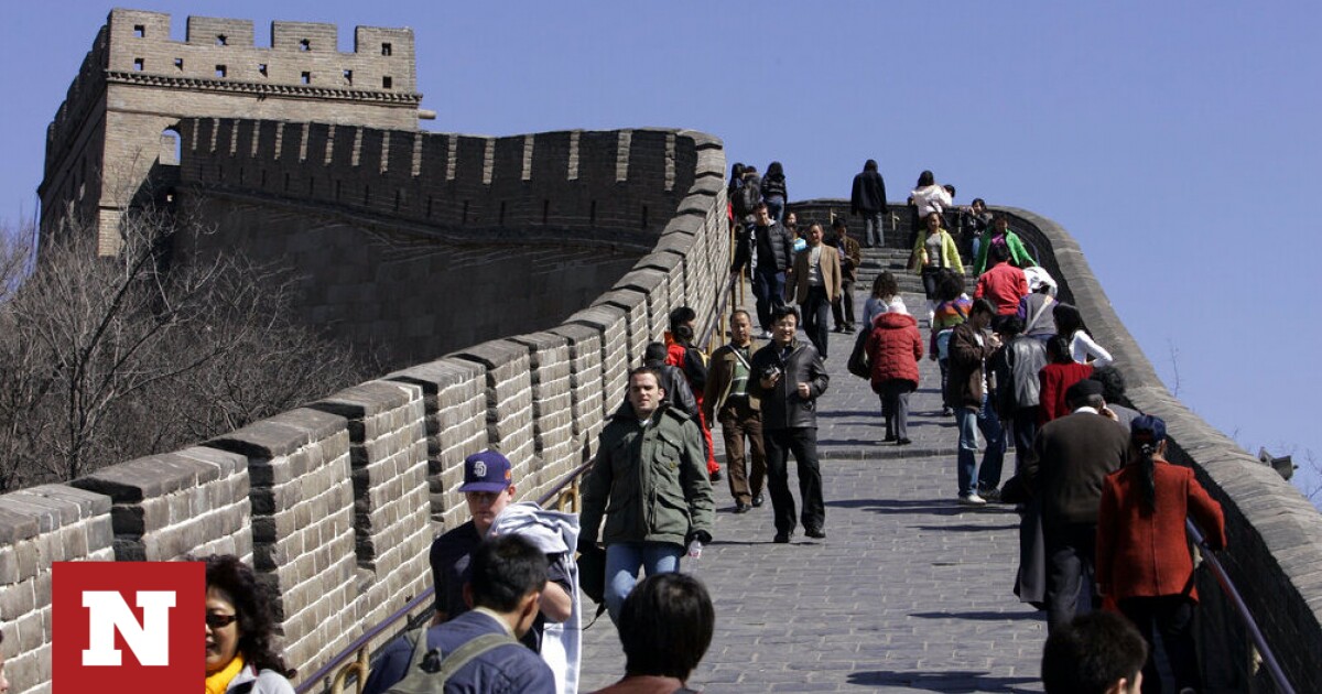 Uproar in China: Two people were arrested for digging a hole in the Great Wall of China with an excavator – Newsbomb – News