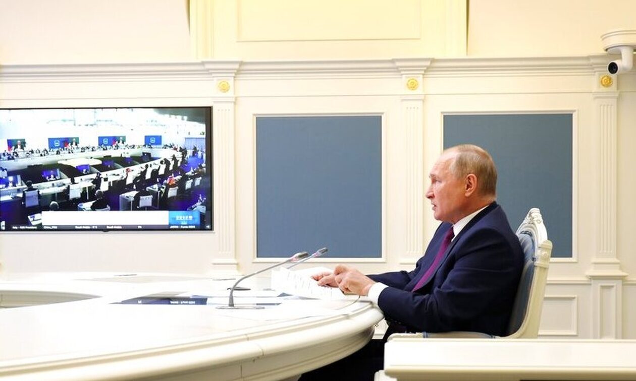 Ηχηρό «απών» του Πούτιν από τη G-20: Δεν θα παρέμβει ούτε με τηλεδιάσκεψη