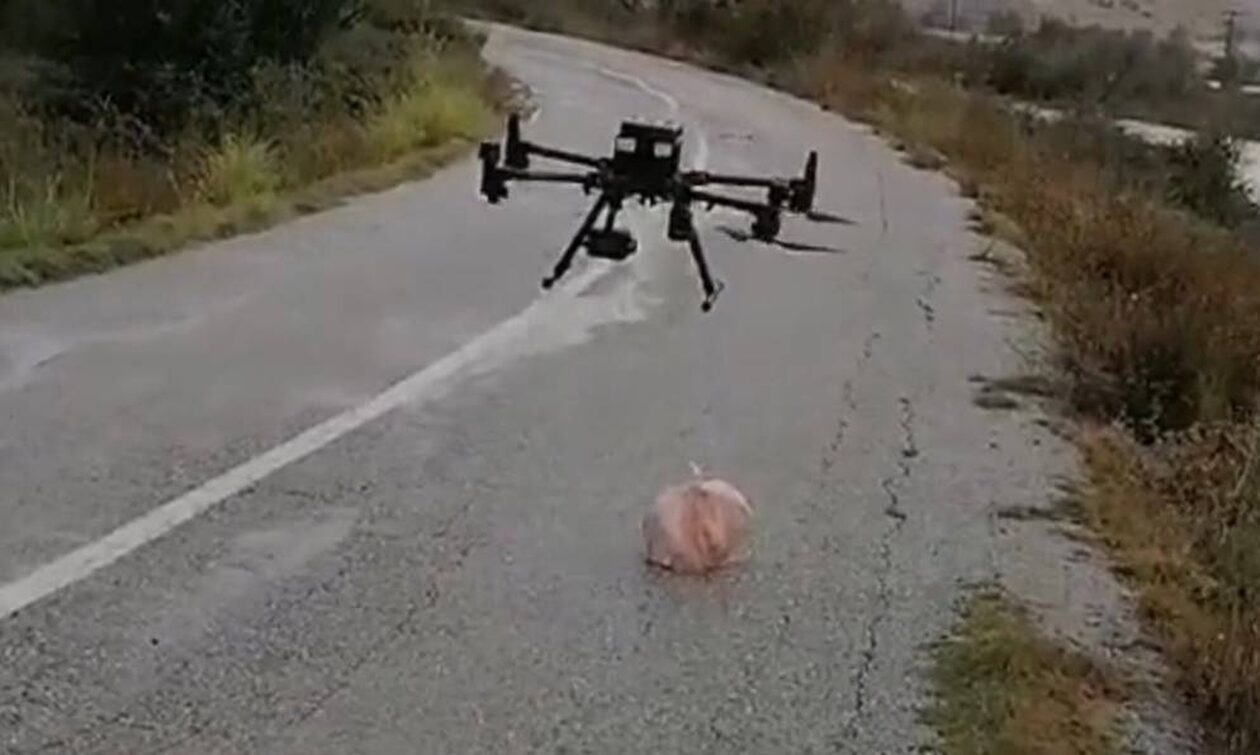 Κακοκαιρία Daniel – Θεσσαλία: Επιστράτευση drone για την αποστολή φαρμάκων σε πληγέντες