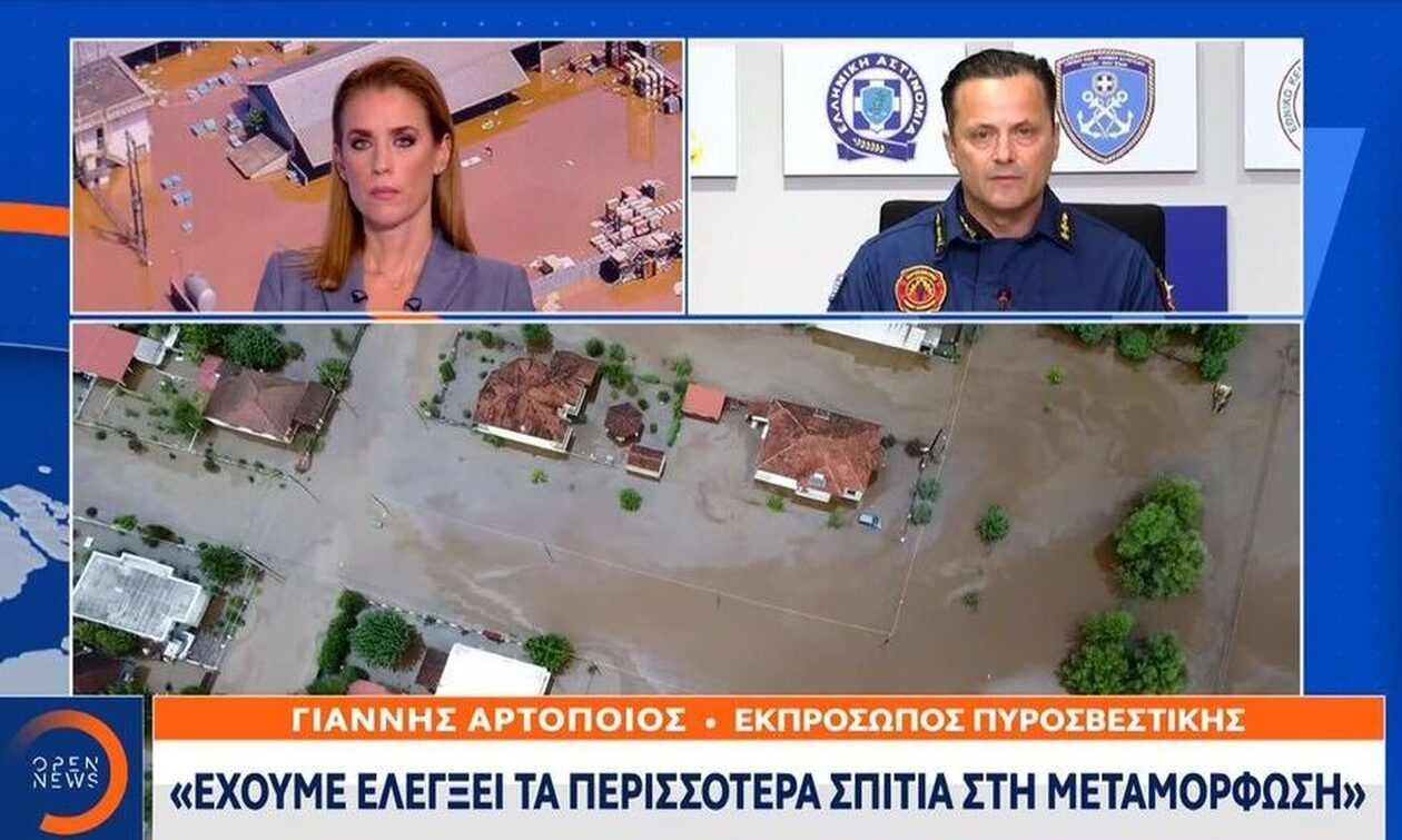 Το Open στην πρώτη γραμμή της ενημέρωσης και στις φονικές πλημμύρες στη Θεσσαλία