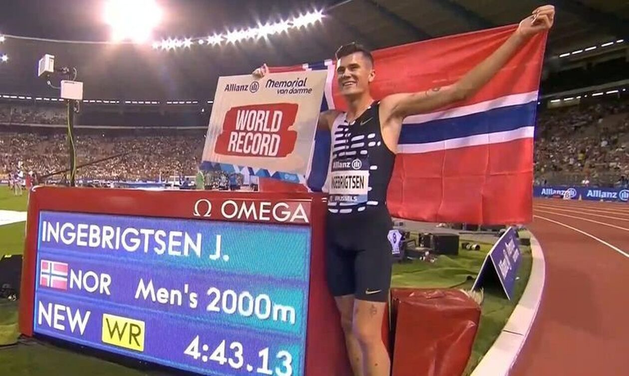 Παγκόσμιο ρεκόρ στα 2.000 μέτρα απ’ τον Ινγκεμπρίγκστεν