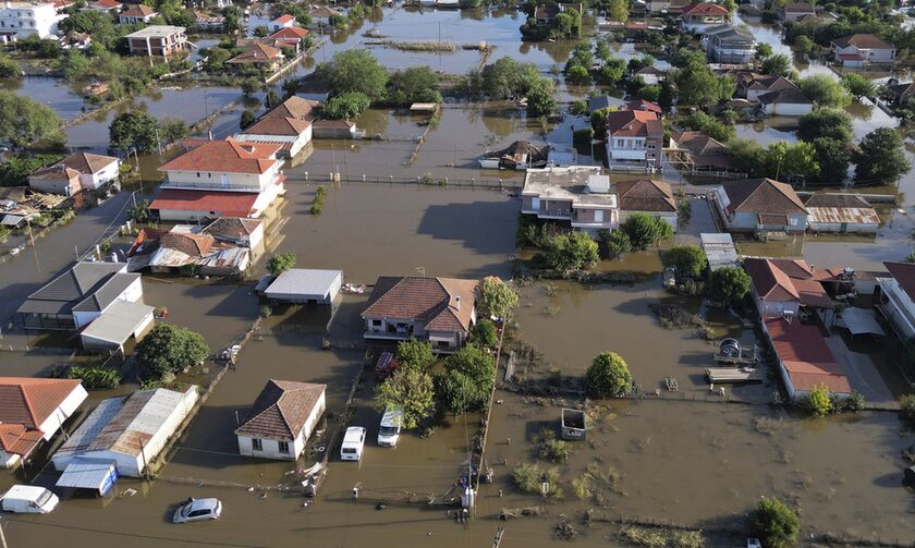 Kαταστροφικές πλημμύρες στο Θεσσαλικό κάμπο