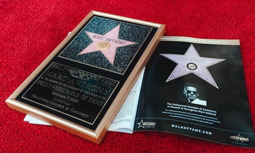Ο Μαρκ Άντονι απέκτησε αστέρι στη «Λεωφόρο της Δόξας» - Το συγκινητικό του μήνυμα