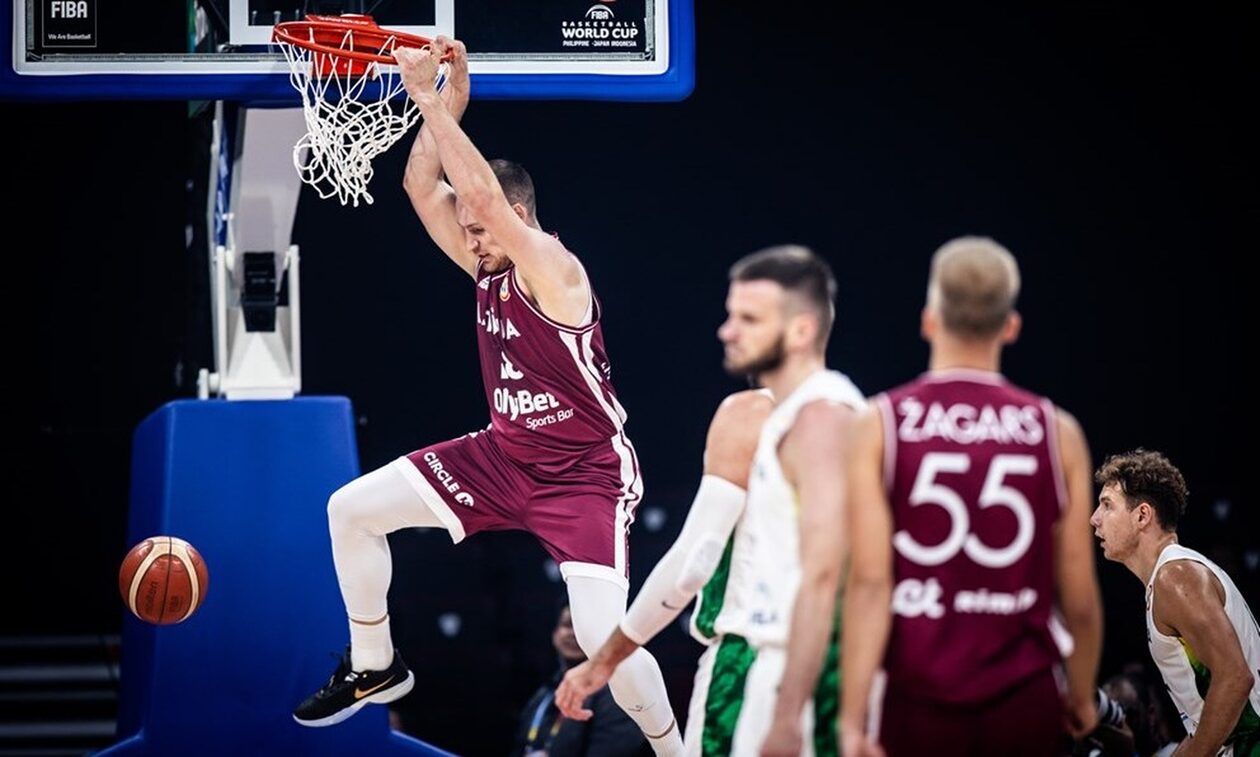 Μουντομπάσκετ 2023: Η Λετονία την 5η θέση, «ισοπέδωσε» τη Λιθουανία