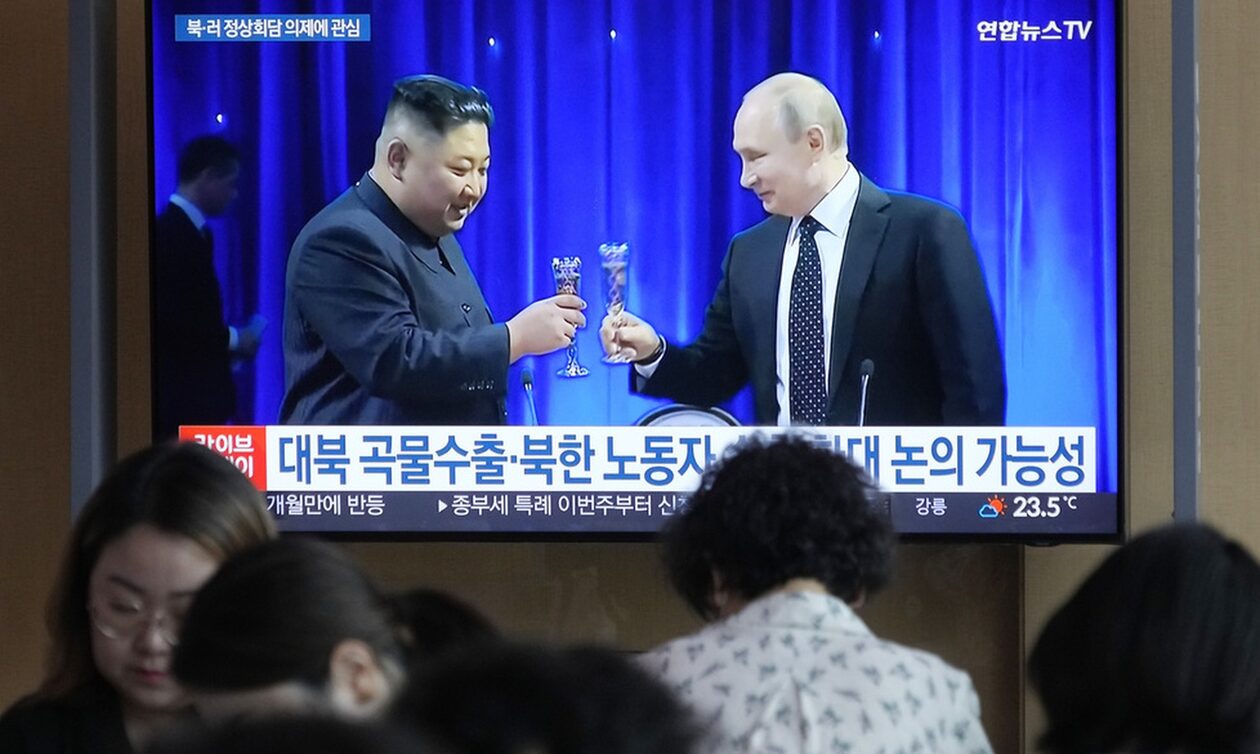 Ο Πούτιν «αποδέχθηκε με χαρά» την πρόσκληση του Κιμ να επισκεφθεί την Βόρεια Κορέα