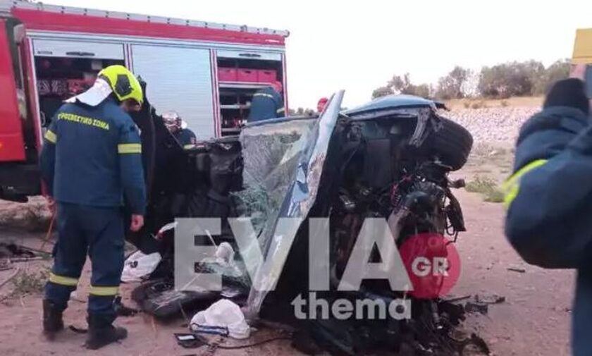 Εύβοια: Τροχαίο με νεκρό 35χρονο - Το αυτοκίνητό του έπεσε από την γέφυρα του Βασιλικού