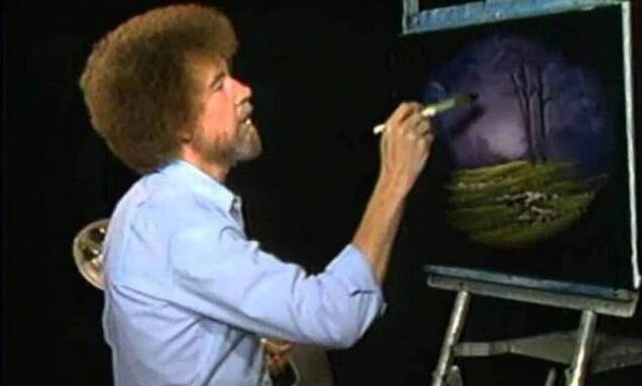 Μπομπ Ρος: Πωλείται έργο του από το 1ο επεισόδιο της εκπομπής «The Joy of Painting»
