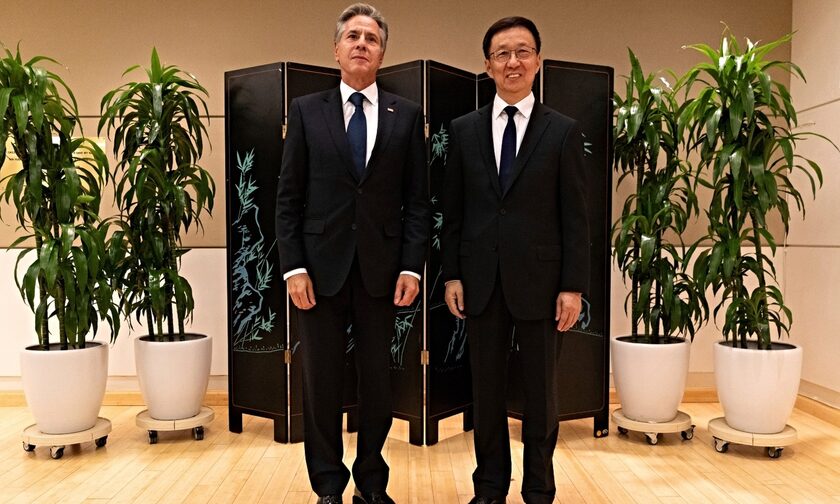 Ηνωμένες Πολιτείες – Κίνα: Συνάντηση μεταξύ Άντονι Μπλίνκεν και Χαν Ζενγκ